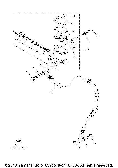FRONT MASTER CYLINDER