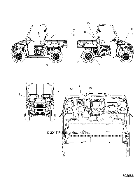 BODY, DECALS - R18RMA57F1/S57C1/F1/CV/E1/EV/T57C1/E1 (702086)