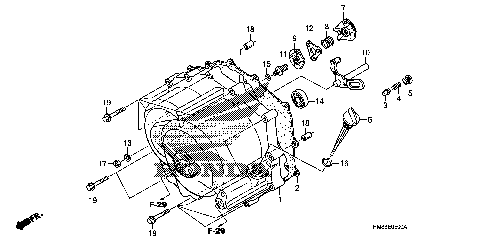 FRONT CRANKCASE COVER