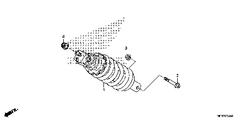 REAR SHOCK ABSORBER (1)