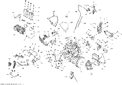 01- Engine And Engine Support 600 HO ETEC_08M1401a