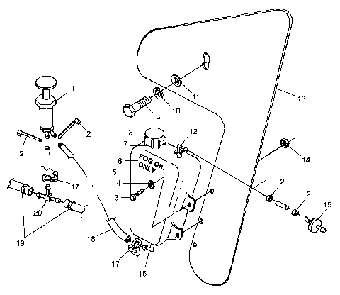 ENGINE FOGGING SYSTEM - I984573 (4946554655c009)