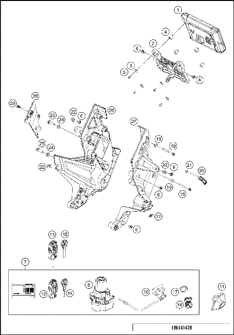 INSTRUMENTS / LOCK SYSTEM