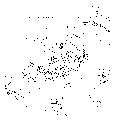BODY, BOX, REAR - A14TN55FA (49ATVBOXRR10SP550X2)