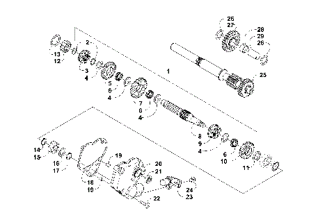 SECONDARY TRANSMISSION ASSEMBLY [300687]