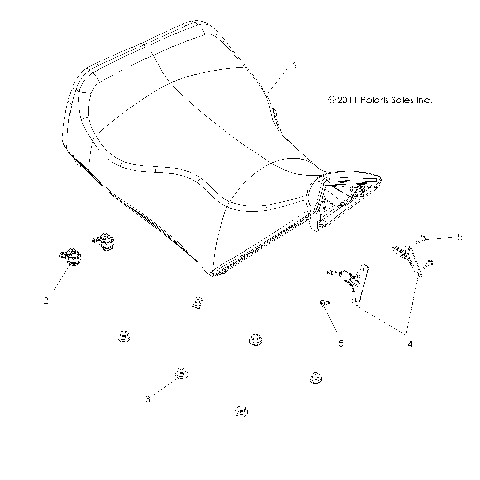 BODY, SEAT - A14YN8EAJ/EAT (49MVSEAT12SP850)
