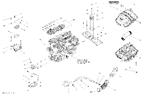 01- Engine And Air Intake Silencer