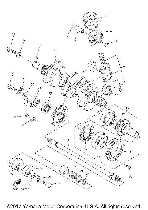CRANKSHAFT PISTON