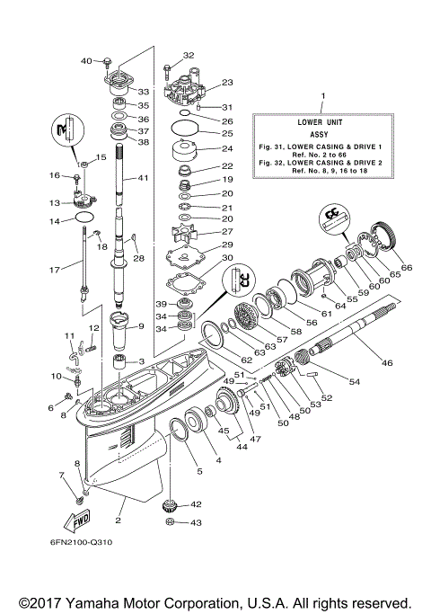 LOWER CASING DRIVE 1