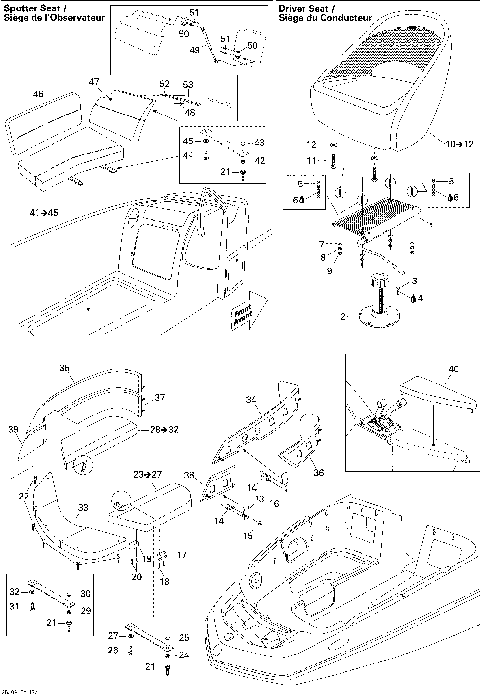 09- Seat, Front View