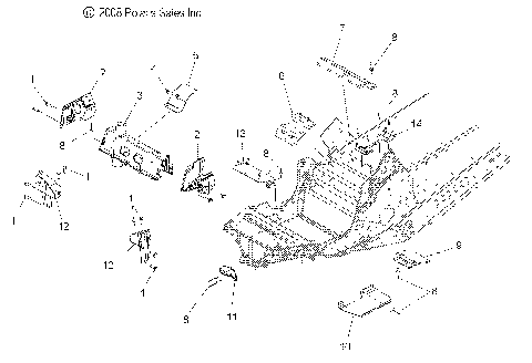 CHASSIS, FRONT - S12PT7FSL (49SNOWCHASSISFRT09FSTRG)