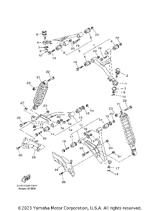 FRONT SUSPENSION WHEEL