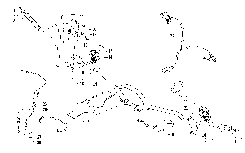 HANDLEBAR AND CONTROLS [88125]