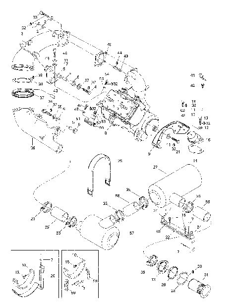 01- Engine Support And Muffler