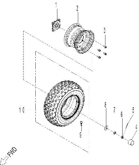04- Drive - Rear Wheel 70