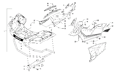 FRONT RACK AND SIDE PANEL ASSEMBLIES [301590]