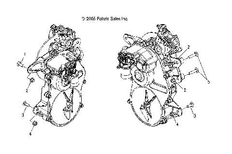 GEARCASE MOUNTING - S07PY7FS/FE (4997479747C08)