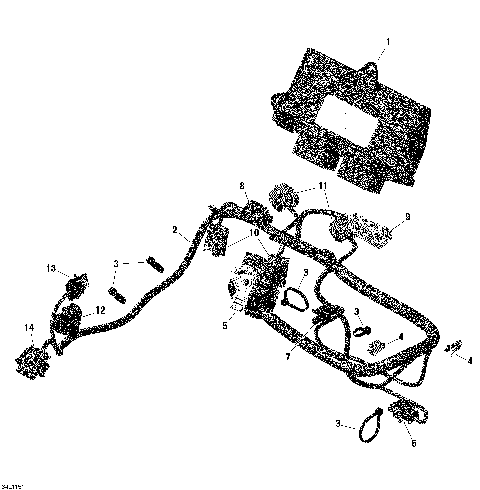 10- Engine Harness And Electronic Module