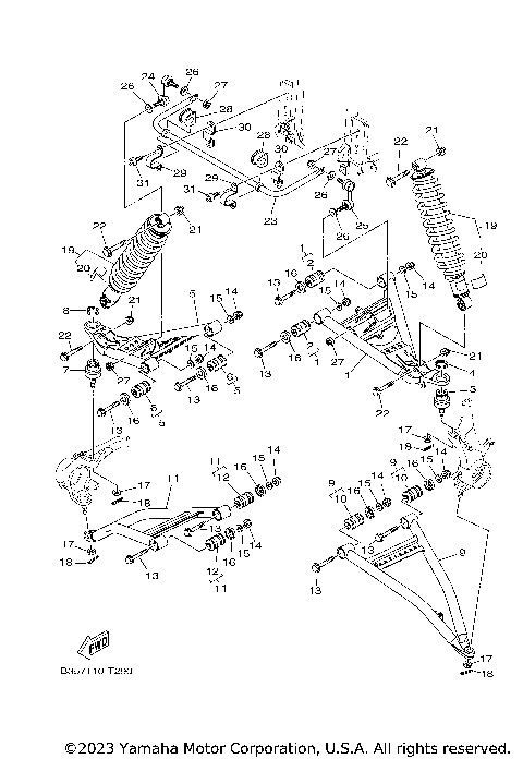 FRONT SUSPENSION WHEEL