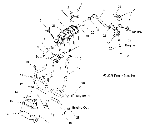 ENGINE, OIL COOLING SYSTEM - S08PR7FS/FE (49SNOWOILTANK08IQTRBO)