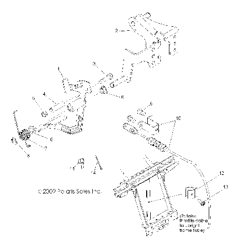 ENGINE, THROTTLE PEDAL - R10XH76AA (49RGRTHROTTLEPEDAL10RZRS4)