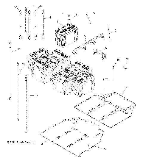 ELECTRICAL, BATTERY - R14RC08GC/GJ/FJ (49RGRBATTERY13EV)