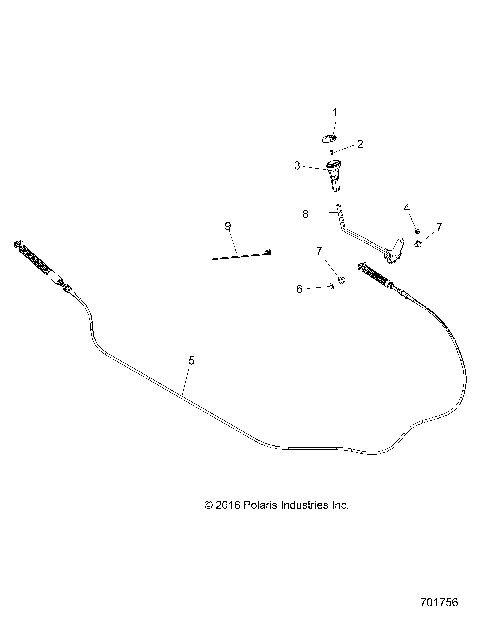 DRIVE TRAIN, GEAR SELECTOR - R21MAA57F1/F9/SF1/F9/C1/C9/CK/E1/E9/EK (701756)
