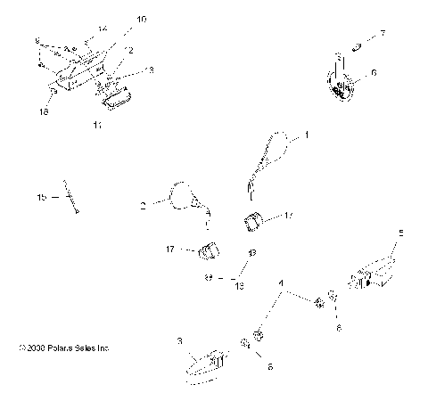 ELECTRICAL, TURN SIGNALS, HORN and MIRRORS - R09VH76FX (49RGRTURNSIG09RZRI)