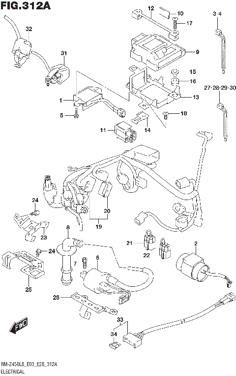 ELECTRICAL (RM-Z450 E03)