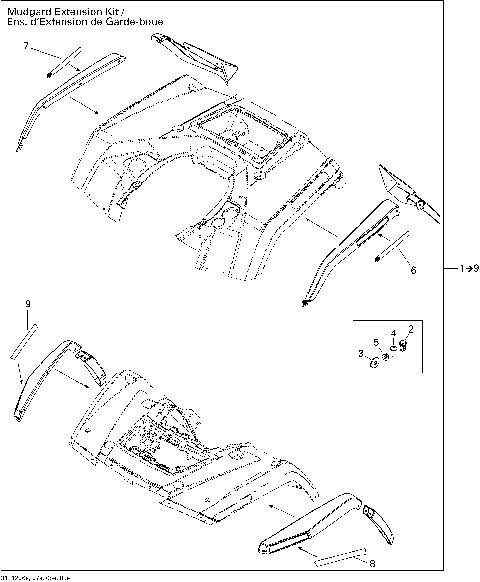 09- Body And Accessories 5, Mudguard