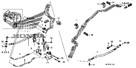 BRAKE LINE (VT1300CSA)