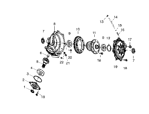 FRONT HOUSING - C10CD50AA (4977417741C09)