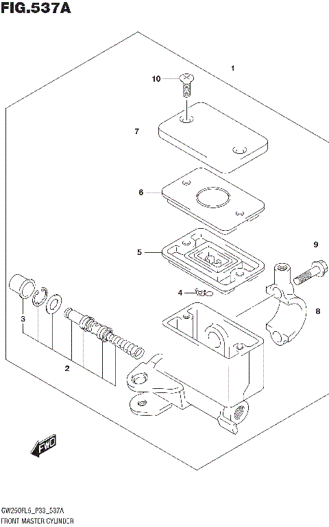 FRONT MASTER CYLINDER