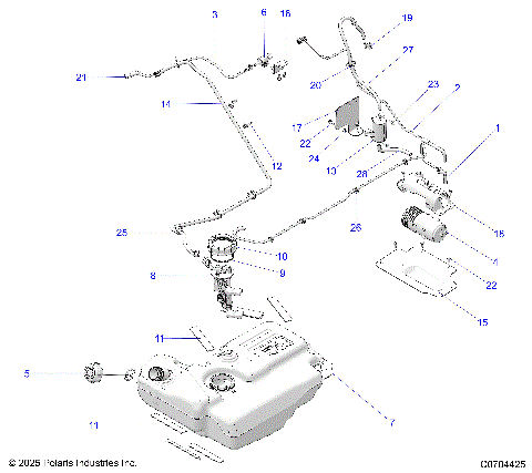 FUEL, FUEL SYSTEM EVAP