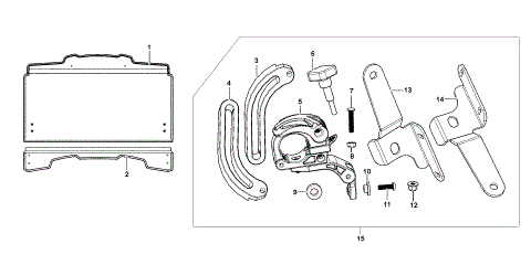2-PIECE POLY WINDSCREEN