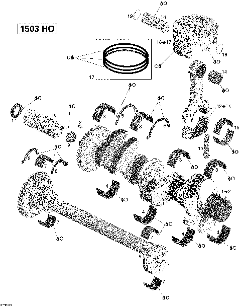 01- Crankshaft, Pistons And Balance Shaft
