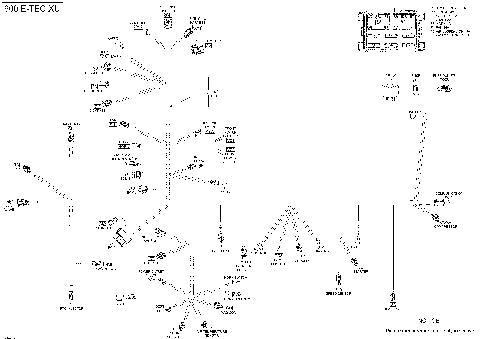 10- Electrical Harness - 600 E-TEC