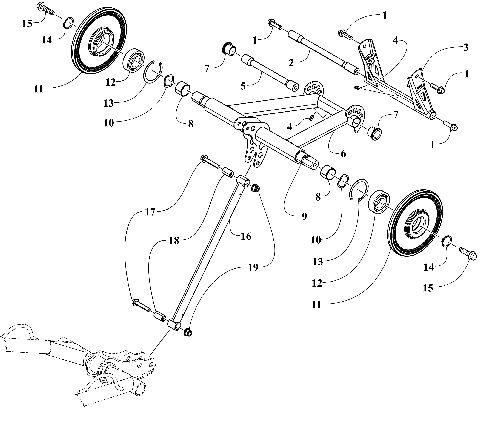 REAR SUSPENSION - REAR ARM ASSEMBLY [111247]