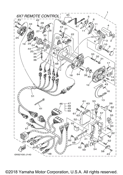 DEC REMOTE CONTROL (6X7)