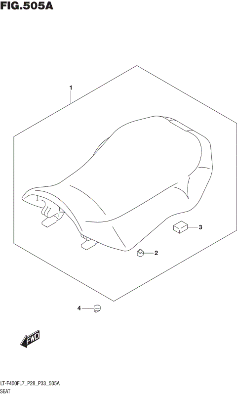 SEAT (LT-F400FL7 P28)