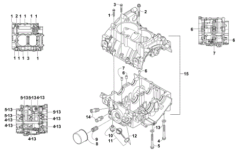 CRANKCASE ASSEMBLY