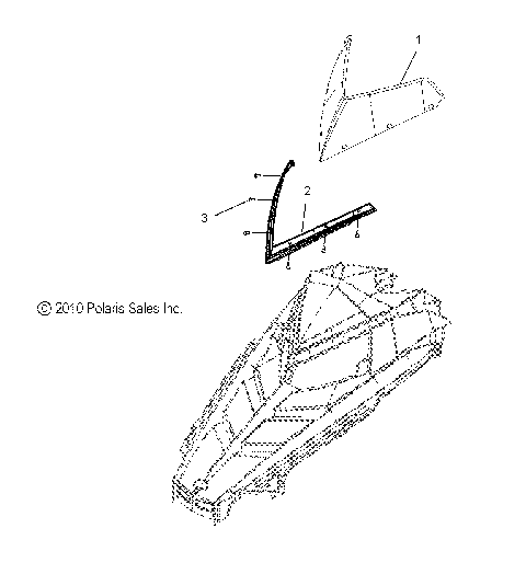 BODY, WINDSHIELD - S11CM8GSA/GSB/GSL/GSM/GEA (49SNOWWINDSHLD11800PRMK)