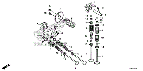 CAMSHAFT@VALVE