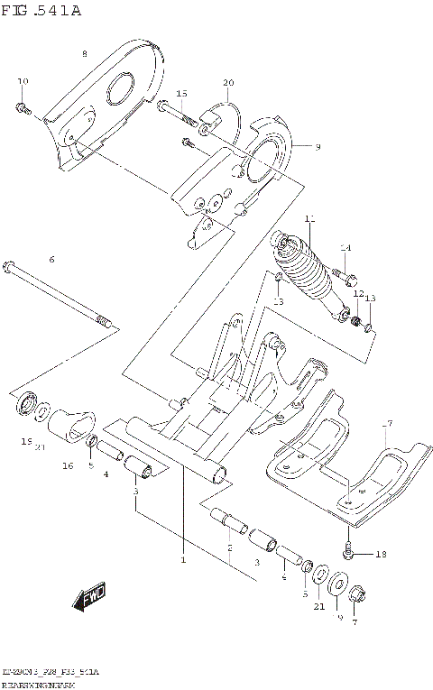 REAR SWINGINGARM