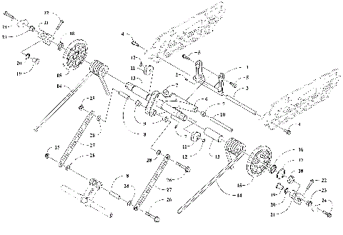 REAR SUSPENSION REAR ARM ASSEMBLY [111331]