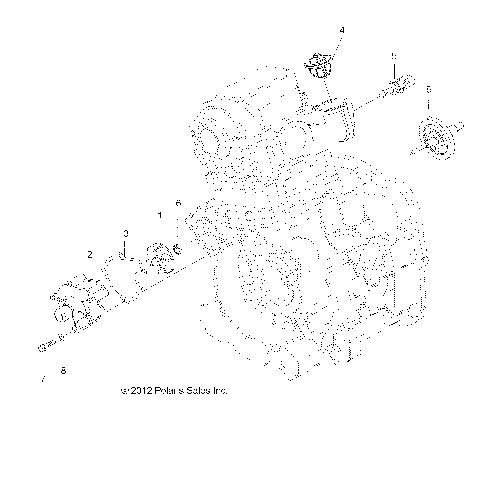 ENGINE, COOLING SYSTEM and WATER PUMP - A14TN55FA (49ATVWATERPUMP12SP550)