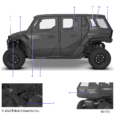 BODY, DECALS, GRAPHICS - G26GZW99AS/BS