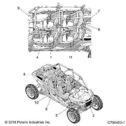 BODY, DECALS COMMON - Z19VPE92AM/BM (C700453-1)