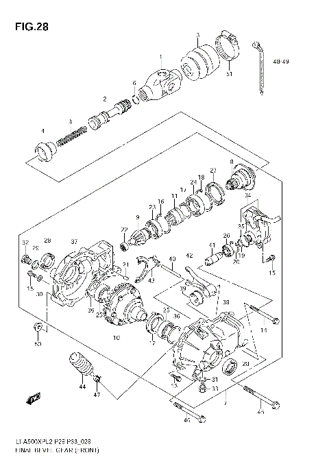 FINAL BEVEL GEAR (FRONT)