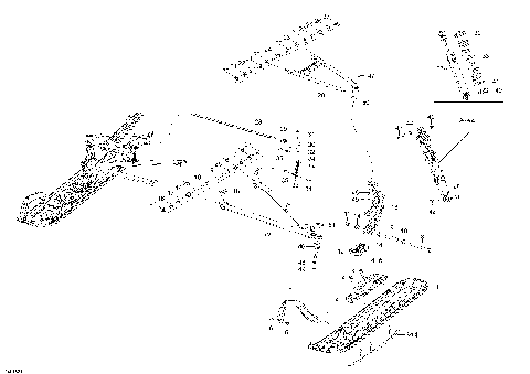 07- Front Suspension And Ski RAVE - 600HO E-TEC - RS